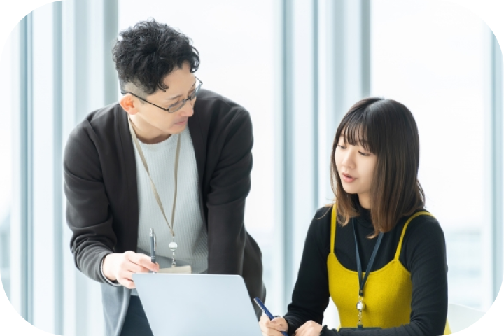 「簿記2級」「ビジネス会計」など働きながら資格取得も◎！ 職員が業務を直接サポート!